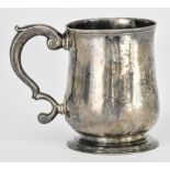 A George III Silver Baluster-Shaped Christening Mug by Benjamin Cartwright, London 1750, with