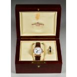 A Gentleman's 18ct Gold Cased Automatic Moon Phase Wristwatch, by Patek Philippe, Case No. 5015,