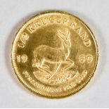 A Half Krugerrand, 1980, fine