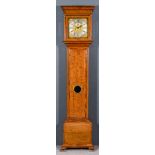 An Early 18th Century Walnut and Seaweed Marquetry Longcase Clock by Peter Trumball of London, the
