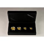 An Elizabeth II 2021 Queen's 95th Birthday Gold Sovereign Set, by Hattons of London, with box,
