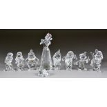 Eight Swarovski Crystal Models of Walt Disney Characters - "Snow White", with certificate, boxed and