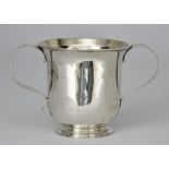 An Early George III Silver Two-Handled Cup, by William and Robert Peaston, London 1761, with moulded