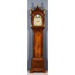 An 18th Century Mahogany Longcase Clock by "Thomas Wilmshurst of Deall" the 12ins arched brass