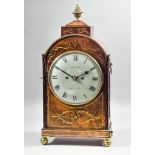 A 19th Century Mahogany Cased and Gilt Metal Mounted Mantle Clock by Stevenson of Nottingham, the