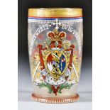 An Historismus Glass Humpen, Late 19th/Early 20th Century, possibly by Fritz Heckert, Silesia,