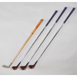 A Rare Sandhill Swilken, St. Andrews Q2 Limited Edition Handmade Set of Golf Clubs, Circa 1989,