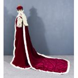 A Set of Coronation Robes Worn by Lord Charles Swinfen, Second Baron Swinfen and Lady Mary