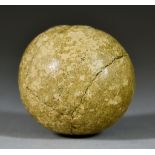 A T. Morris of St Andrews Feathery Golf Ball, indistinctly stamped Provenance: Former property of