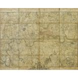 Richard Parr after John Rocque (circa 1709-1762) - Sixteen sheet map - "A Plan of London on the Same