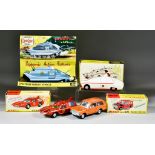 Four Dinky Toys Vehicles, comprising - No. 103 "Spectrum Patrol Car," No. 104, "Spectrum Pursuit