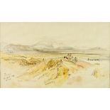 Edward Lear (1812-1888) - Pen, ink, pencil and wash - "Parnassus, 12 April 1849, 11 A.M." - Mount