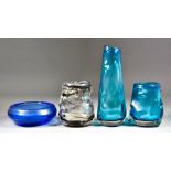 A Selection of Whitefriars Glass, Circa 1960-1970s, comprising - William Wilson and Harry Dyer