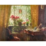 Hugo Charlemont (1850-1939) - Oil painting - "Atelier Winkel" - "Studio corner" - interior scene