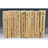 Wisden's Cricketers' Almanack, twenty-four volumes, covering the years 1892 (Twenty-ninth edition)-