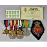 A Group of Six Medals, to Metropolitan Police Inspector Kenneth Ditchfield, comprising - 1939-1945