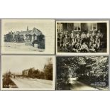 Of Ashford Interest, Early 20th Century, a selection of postcards and ephemera including - postcards
