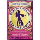 Ten Late 20th Century Theatre Production Posters, including - "Dick Whittington", "Joseph And The