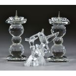 A Mixed Lot of Swarovski - A kangaroo, 181756, a pair of candle sticks, a bee with flower and a