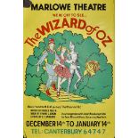 Ten Late 20th Century Theatre Production Posters, including - "The Wizard of Oz", "Sleeping