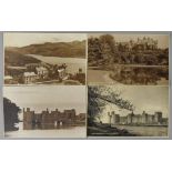 A Quantity of Early 20th Century Black and White Judges Postcards, relating to Wales, Hastings,