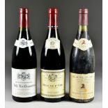 Thirteen Bottles of Red Wine, comprising - 1 x Jaboulet Vercherre Beaune Premier Cru 1979, 1 x Rully