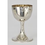 An Elizabeth II Silver and Silver Gilt Goblet, by Peter George Ludvig Morpurgo, London 1974, of