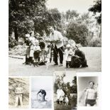 A Selection of Peter Cushing Photographs, 1940-60, largest 8ins x 5.5ins, smallest 3.25ins x 2.