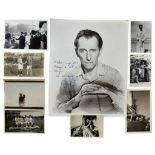 A Selection of Photographs and Ephemera From the Estate of Peter Cushing - comprising - one black