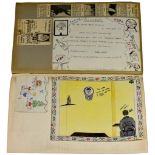 A Scrapbook Created by Peter Cushing - containing mostly reviews with some sketches dating from