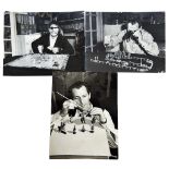 The Miniature World Of Peter Cushing - a quantity of photographs of Peter Cushing's miniatures,