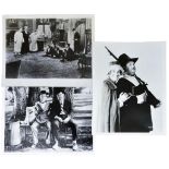 Laurel & Hardy 'A Chump at Oxford', 1940, three 8ins x10ins photographs with Peter Cushing in a
