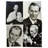 Spotlight Photographs of Peter Cushing - four promotional images of Peter Cushing, various years,