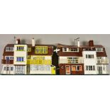 Scratch-built Model of Peter Cushing's Whitstable Home and its neighbour, believed to be built by