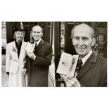 Peter Cushing O.B.E., a selection of photographs of Peter Cushing when he was awarded his O.B.E.,