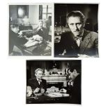 'Suspect', 1960, three 8ins x 10ins photographs and two similar with large white margins, one with