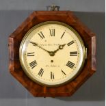 A 19th Century Mahogany Cased Dial Wall Clock retailed by Camerer, Kuss, Tritschler & Co., 522