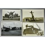 A Selection of Supermarine Seafire Accident Photographs, Circa 1945, mostly taken in and around R.