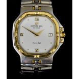 A Gentleman's Quartz Wristwatch, by Raymond Weil, Model Parsifal, Serial No. 210015, stainless steel