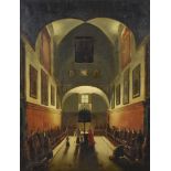 Attributed To Francois-Marius Granet (1775-1849) - Oil painting - "Santa Maria Del 'Immacolata