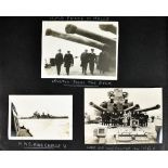 Of Churchill Interest - a selection of ephemera including - a photograph album with informal