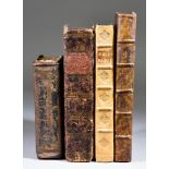 Four Full Leather Bound Volumes, comprising - "Aesop's Fables", 1788, "A Rhyming Dictionary",