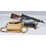 A Deactivated World War II Sten MKV 9mm Machine Gun, Serial No. 235714, with European Certificate of