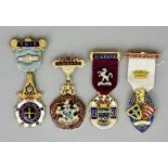 A Quantity of Masonic Jewels/Medals, base metal, assorted orders and steward jewels, over 300