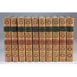 Walter Scott - "Waverley Novels", volumes 1 to 10, and 13 to 48, published by Adam & Charles