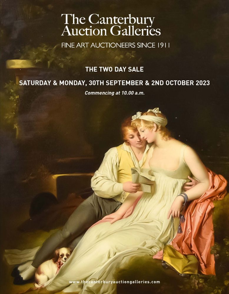 Two Day Sale of Fine Art & Antiques, including Oriental, Porcelain, and Works of Art - Canterbury Auction Galleries