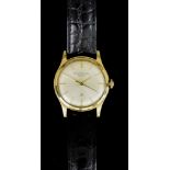 A Gentleman's 9ct Gold Automatic Wristwatch, by Girard-Perrigaux, model Gyromatic, case, 34mm