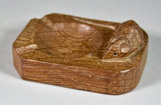 Robert 'Mouseman' Thompson of Kilburn Oak Ashtray, 4ins