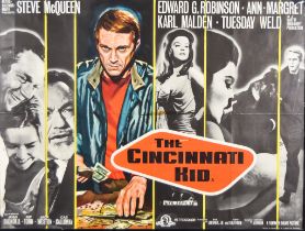 Gilbert Georges Allard (20th Century) - Film poster, 1965 - "The Cincinnati Kid", Metro-Goldwyn-