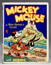 Walt Disney - Mickey Mouse in King Arthur's Court, published by Dean and Son Ltd, six Labelle